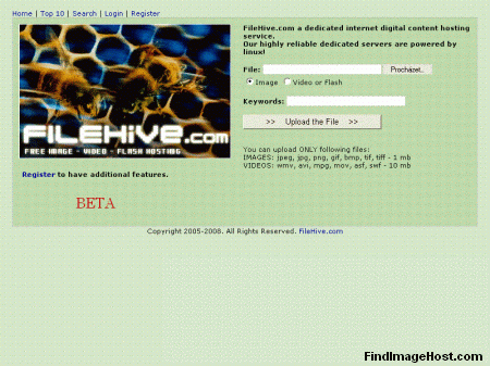 Visit FileHive site