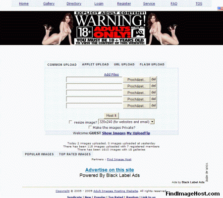 Adult-Images.net image hosting site
