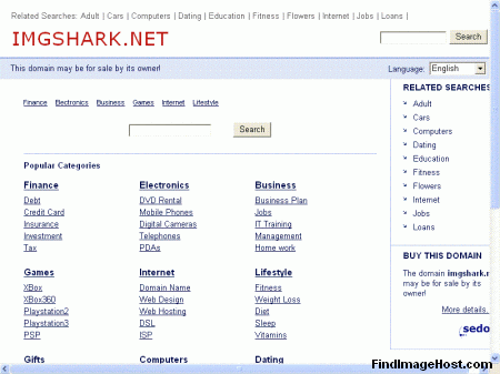 ImageShark.net image hosting site