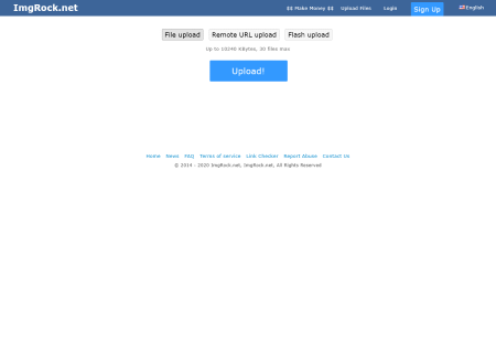Imgrock.net image hosting site