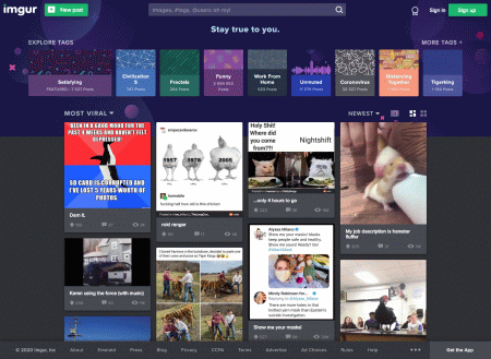 Visit Imgur picture host