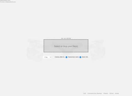 Oshi.at image hosting site