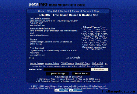 PetaIMG image hosting site