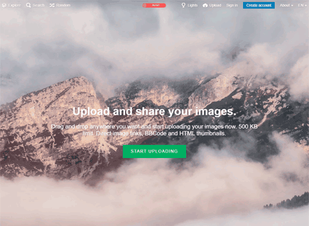 Picfat image hosting site