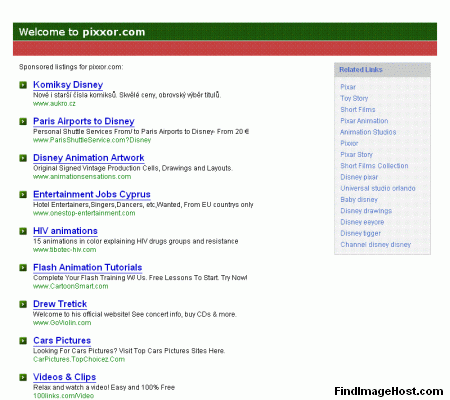Pixxor image hosting site