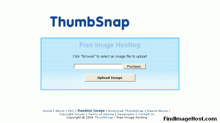 Visit ThumbSnap picture host
