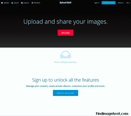 Uploadadult image hosting site