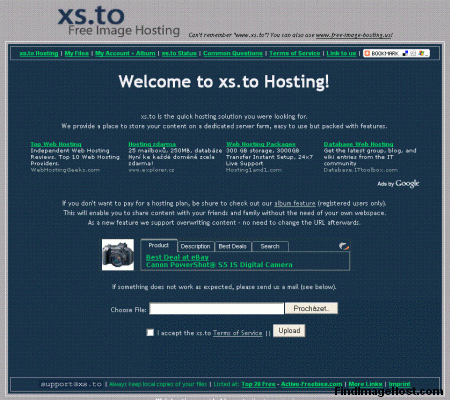 Xs.to image hosting site