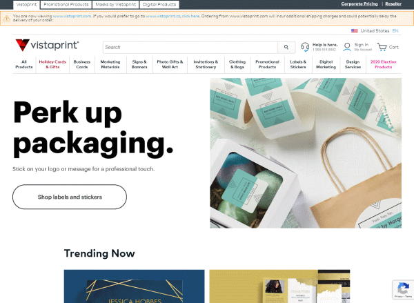 VistaPrint